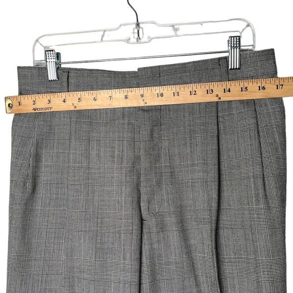 Botany 500 Mens 42R 2 Piece Suit Jacket Wool Blazer Dress Pant 32x30 Plaid Gray - Picture 9 of 14